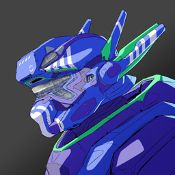 The avatar I use on most websites. A portrait of a robot with large antennas on its sides. Drawn by Peter Wartman.